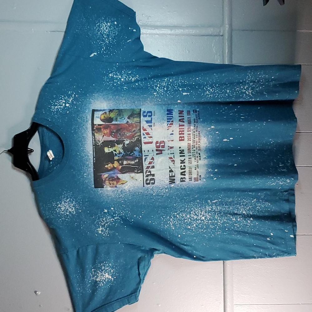 Spice Girls Vintage Concert 1998 Shirt Wembley Stadium  size XXL